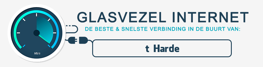 glasvezel internet t Harde